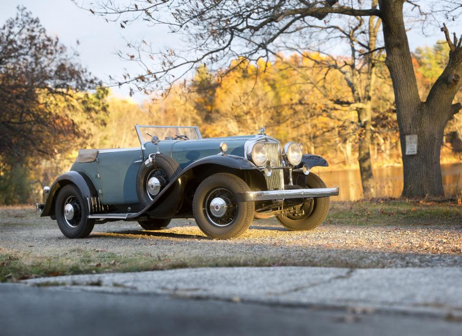  Stutz DV32 Super Bearcat Convertible by Weymann 1932 года  (фото 6 из 7)